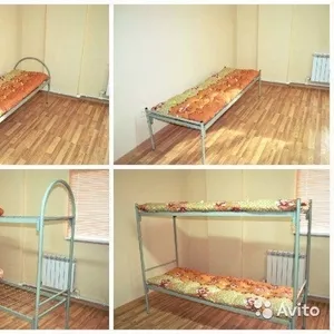 Кровати металлические для рабочих,  общежитий