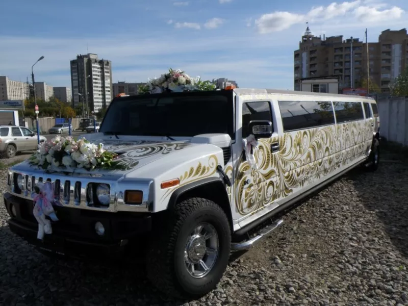 лимузин на свадьбу,  кабриолет на вечеринку,  лимузин на деловую встречу 2